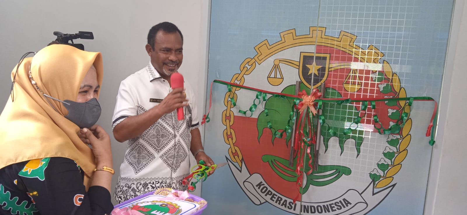 Resmikan Gedung Baru Dinas Koperasi & UKM,Bupati Raja Ampat Minta Tingkatkan Kinerja