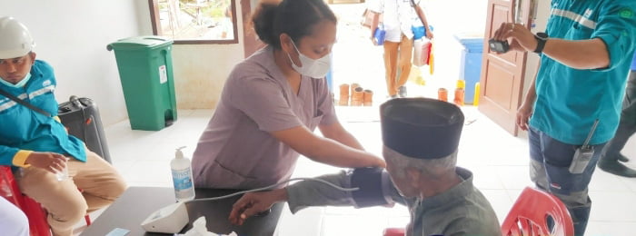 Peringati HUT Ke-24 PT Gag Nikel Gelar Pengobatan Massal