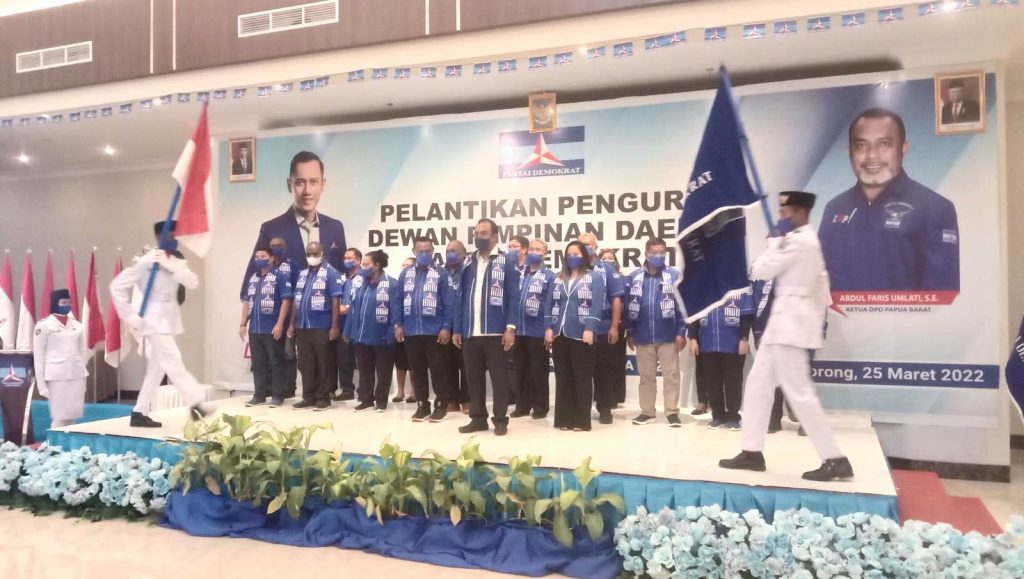 Abdul Faris Umlati Kembali pimpin ketua DPD Partai Demokrat Provinsi Papua Barat