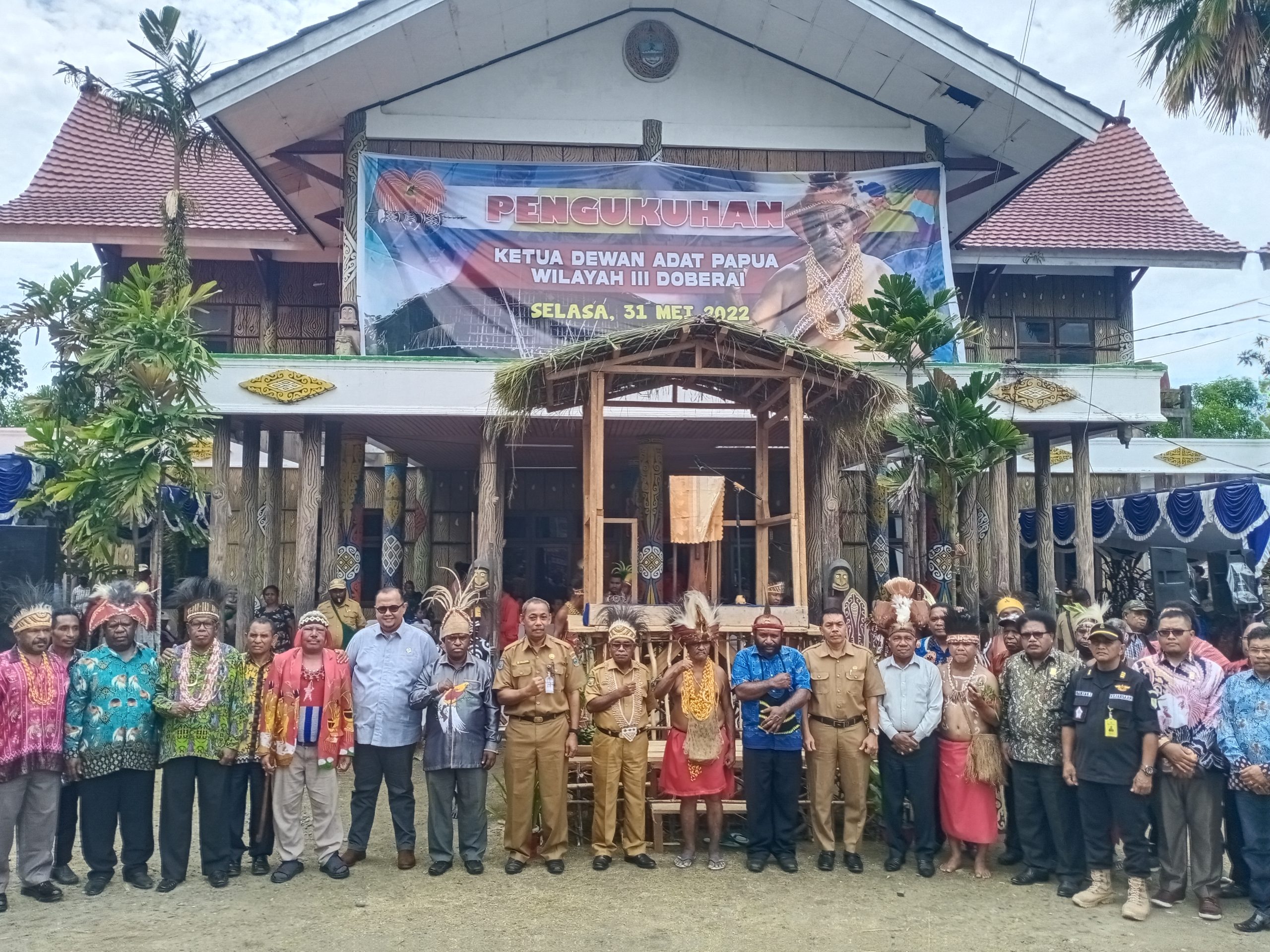 Keliopas Meidodga Sah Pimpin DAP Wilayah III Doberai