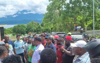 Sebut,PJ Gubernur Belum Bagi Paket OAP Demo PUPR PB