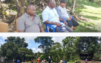 Warga Kampung Hufioh Maybrat bergotong royong dan mengikuti lomba rakyat dalam perayaan HUT RI ke-80