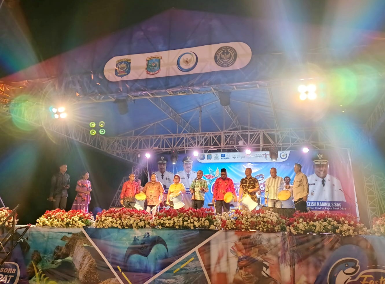 Ti Raja Festival Pesona Raja Ampat dan Gemarikan 2025 Resmi Ditutup,Warga ...