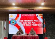 Dirpamobvit Polda Papua Barat Daya Kombes Pol Irwan Sunuddin saat membuka Bimtek Pamobvit jajaran Polres di Sorong